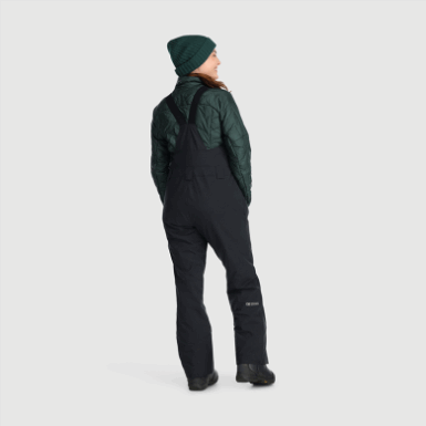 Buitenonderzoek | Dames Snowcrew Slabbetjes Zwart