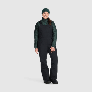 Buitenonderzoek | Dames Snowcrew Slabbetjes Zwart