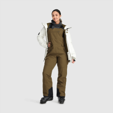 Buitenonderzoek | Dames Snowcrew Slabbetjes Loden
