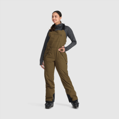 Buitenonderzoek | Dames Snowcrew Slabbetjes Loden