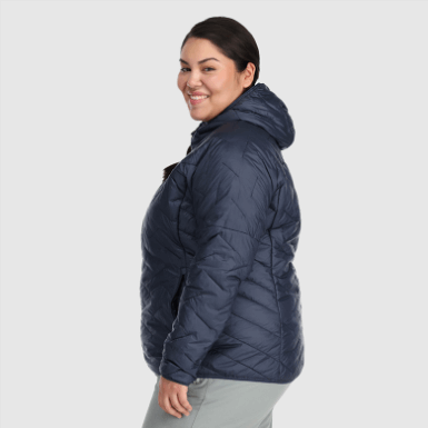 Buitenonderzoek | Superstrand Lt Hoodie-plus Marineblauw Voor Dames