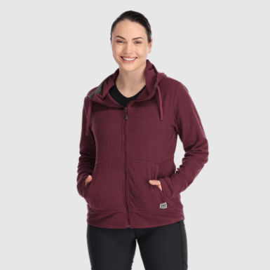 Buitenonderzoek | Dames Trailmix Hoodie Zwart