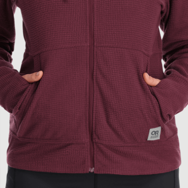 Buitenonderzoek | Dames Trailmix Hoodie Zwart