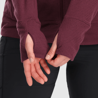 Buitenonderzoek | Dames Trailmix Hoodie Zwart