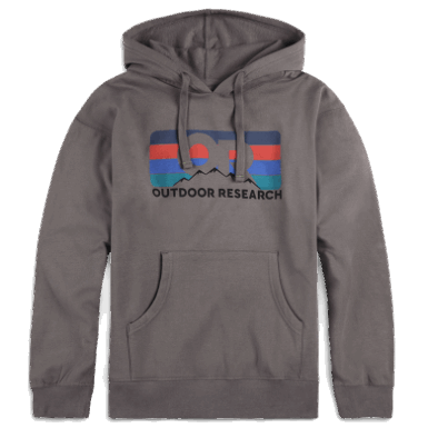 Buitenonderzoek | Of Pleit Voor Streep Hoodie Houtskool