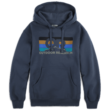 Buitenonderzoek | Of Pleit Voor Marineblauw Gestreepte Hoodie