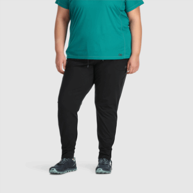 Buitenonderzoek | Dames Melody Joggingbroek-plus Zwart