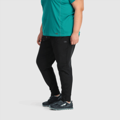 Buitenonderzoek | Dames Melody Joggingbroek-plus Zwart