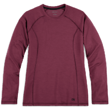 Buitenonderzoek | Dames Alpine Onset Merino 150 Crew-plus Kalamata