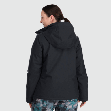 Buitenonderzoek | Dames Snowcrew Jack-plus Zwart
