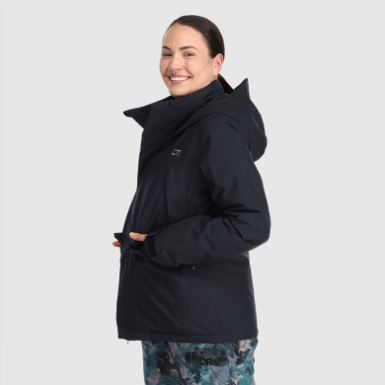 Buitenonderzoek | Dames Snowcrew Jack-plus Zwart