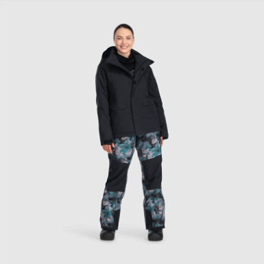 Buitenonderzoek | Dames Snowcrew Jack-plus Zwart