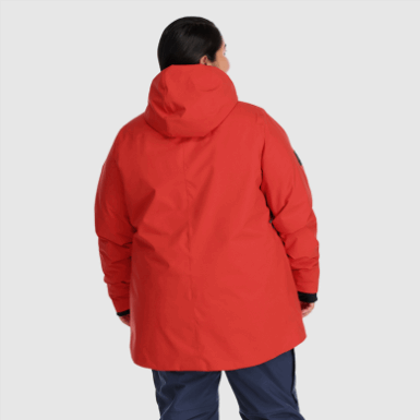 Buitenonderzoek | Dames Snowcrew Jack-plus Cranberry