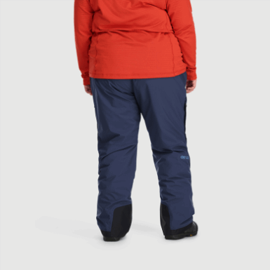 Buitenonderzoek | Snowcrew-broek Voor Dames Plus Marineblauw