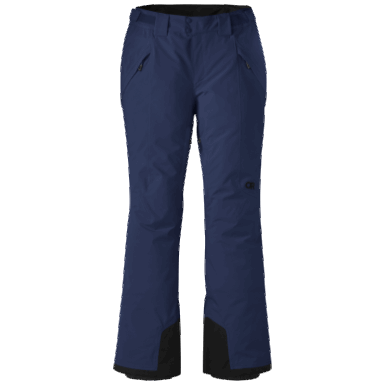 Buitenonderzoek | Snowcrew-broek Voor Dames Plus Marineblauw