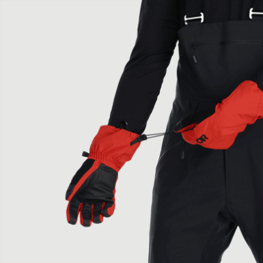 Buitenonderzoek | Adrenaline 3-in-1 Herenhandschoenen Cranberry