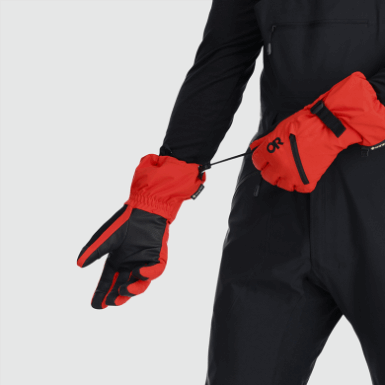 Buitenonderzoek | Revolutie Ii Gore-tex Herenhandschoenen Cranberry