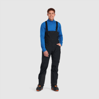 Buitenonderzoek | Heren Hemisferen Ii Gore-tex® Slabbetjes Zwart