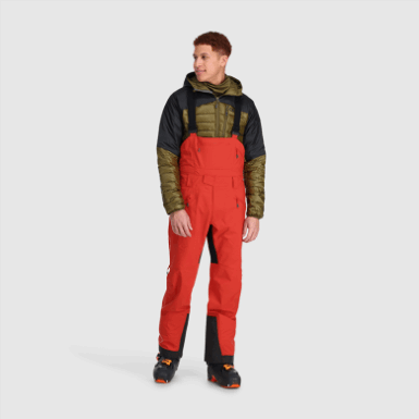 Buitenonderzoek | Hemisferen Heren Ii Gore-tex® Slabbetjes Cranberry