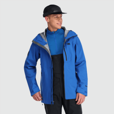 Buitenonderzoek | Hemisferen Ii Gore-tex® Jack Klassiek Blauw Voor Heren