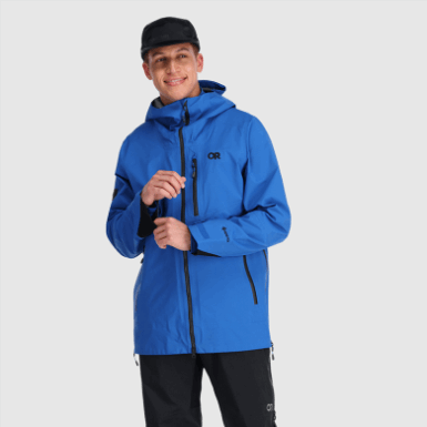 Buitenonderzoek | Hemisferen Ii Gore-tex® Jack Klassiek Blauw Voor Heren