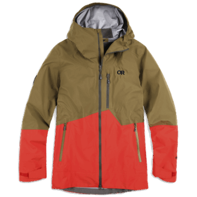Buitenonderzoek | Halfrond Heren Ii Gore-tex® Jack Loden/cranberry