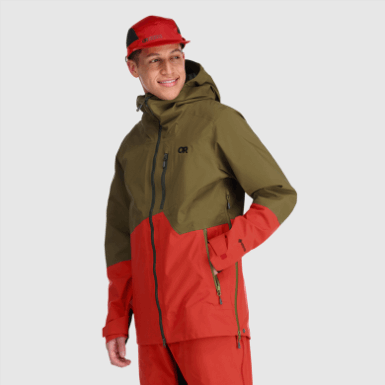 Buitenonderzoek | Halfrond Heren Ii Gore-tex® Jack Loden/cranberry