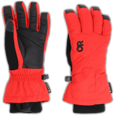 Buitenonderzoek | Heren Revolutie Onder Manchet Gore-tex Handschoenen Cranberry