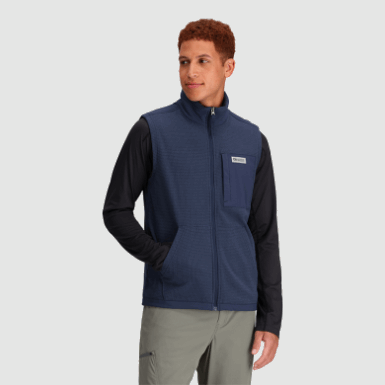 Buitenonderzoek | Heren Trailmix Vest Marineblauw