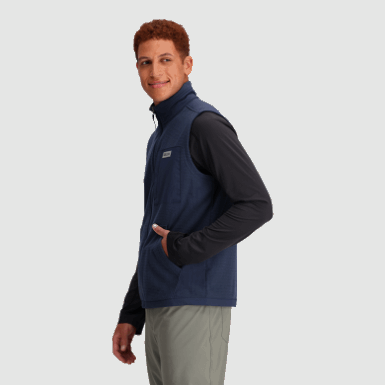 Buitenonderzoek | Heren Trailmix Vest Marineblauw