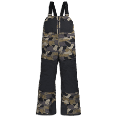 Buitenonderzoek | Snowcrew Heren Slabbetjes Loden Camo/zwart