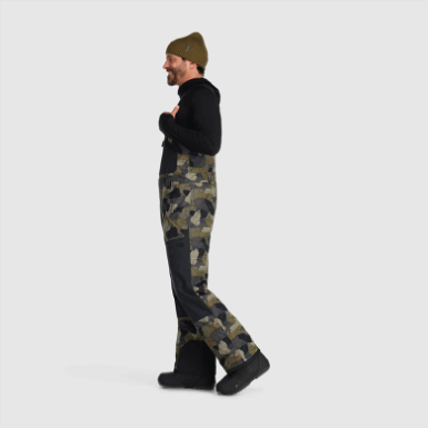Buitenonderzoek | Snowcrew Heren Slabbetjes Loden Camo/zwart