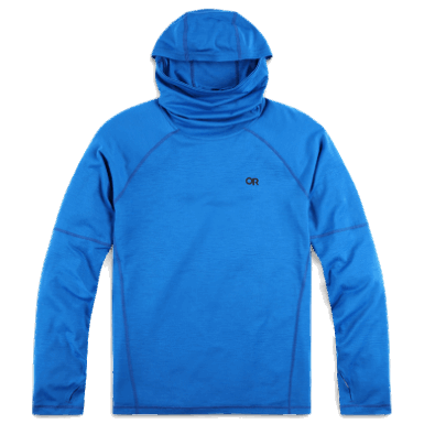 Buitenonderzoek | Heren Hoodie Alpine Onset Merino 150 Klassiek Blauw