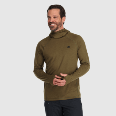 Buitenonderzoek | Alpine Onset Merino 150 Herenhoodie Loden