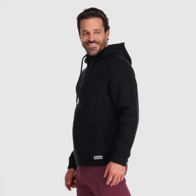 Buitenonderzoek | Heren Flurry Hoodie Zwart