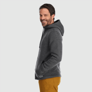 Buitenonderzoek | Heren Flurry Hoodie Antraciet