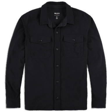 Buitenonderzoek | Heren Trailmix Shirtjack Zwart