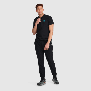 Buitenonderzoek | Heren Trailmix Joggingbroek Zwart