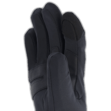 Buitenonderzoek | Heren Sureshot Verwarmde Softshell Handschoenen Zwart